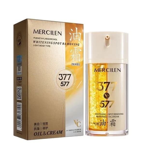 Krem do twarzy MERCILEN 377 Whitening Spot Removing Oil & Cream