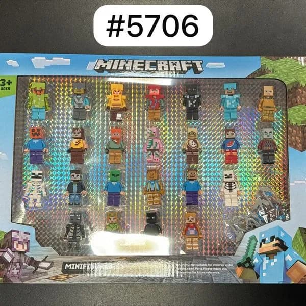Zabawki Figurki Minecraft 24PCS