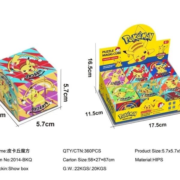 Zabawki Magic Cube Pokemon