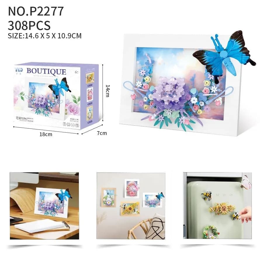 Zabawki Klocki Boutique 308PCS