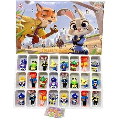Zabawki Kalendarz Zootopia