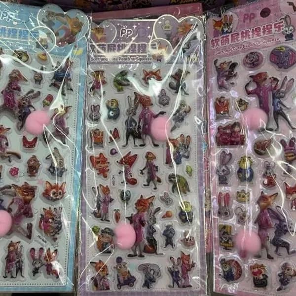 Zabawki Naklejki Zootopia