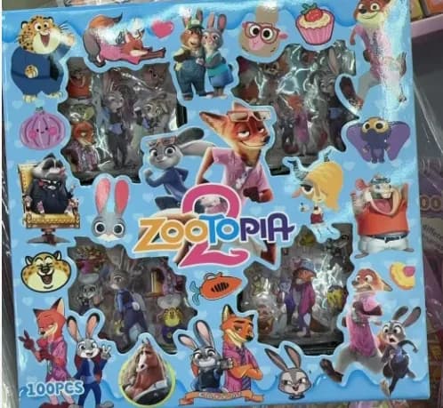 Zabawki Naklejki Zootopia