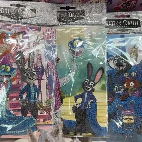 Zabawki Diamentowa 3D Zootopia