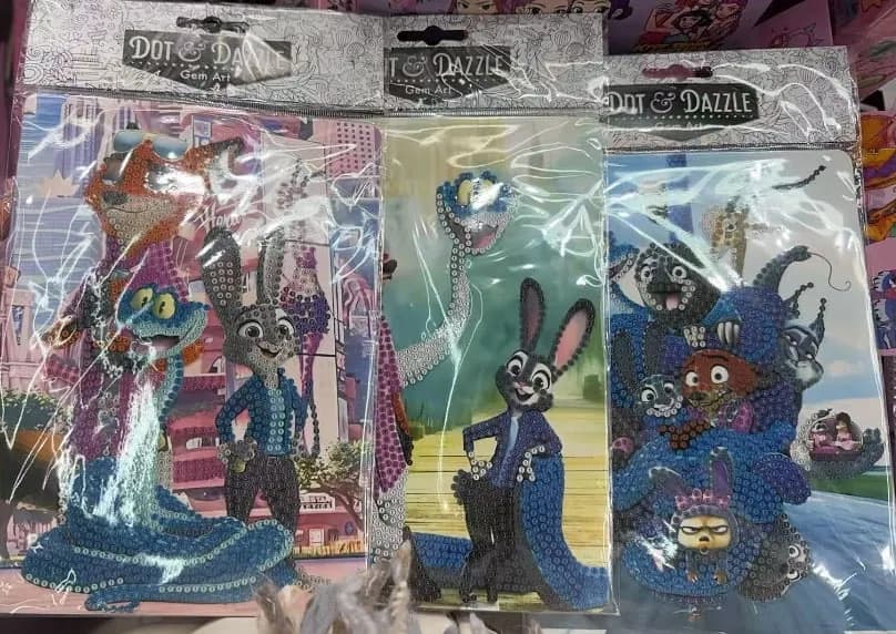 Zabawki Diamentowa 3D Zootopia