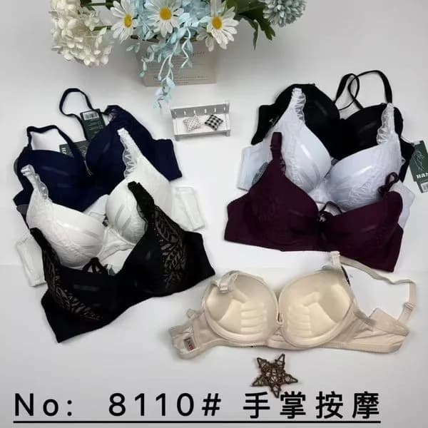 Biustonosz damski koronka 34/75B-40/90B nr 8110#