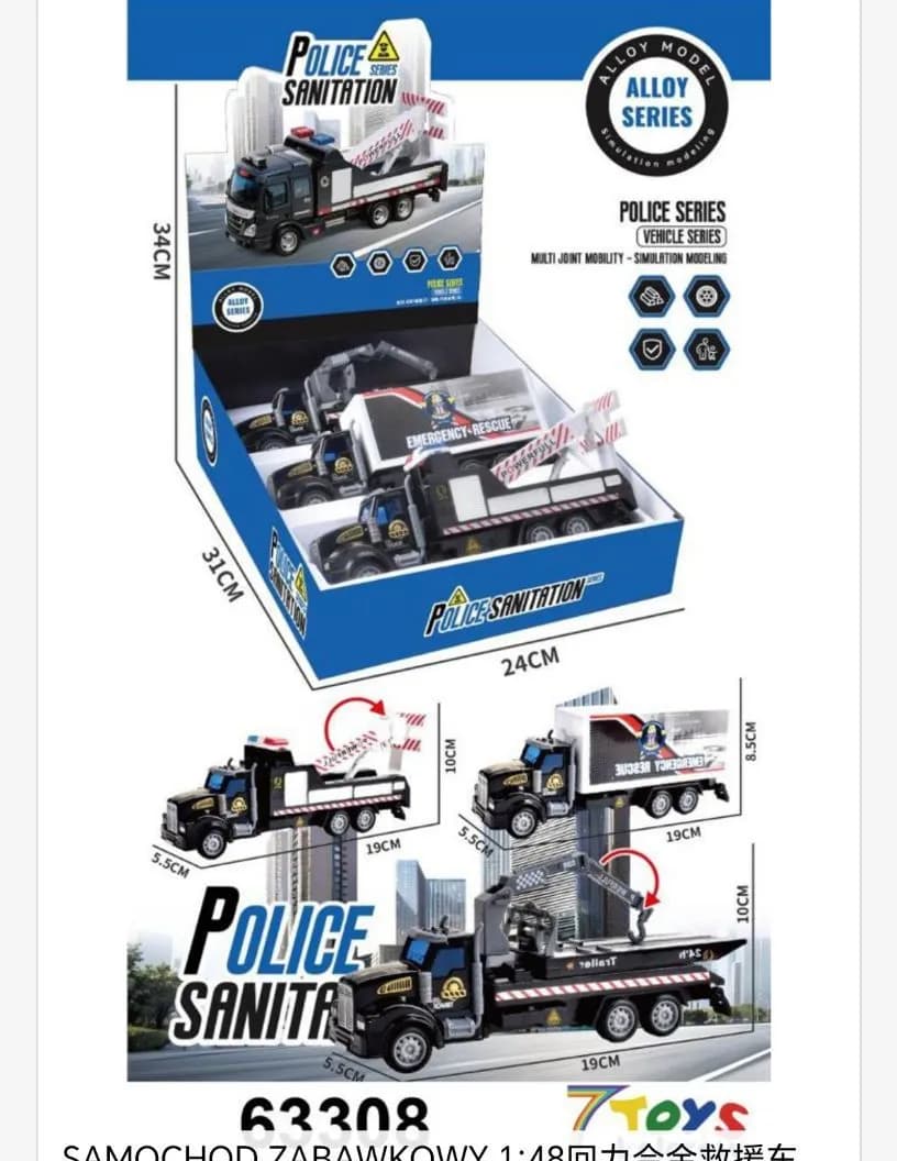 Zabawki Police Sanitas Police