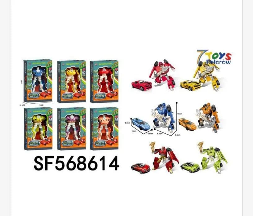 Seria Robot Samochod 2in0