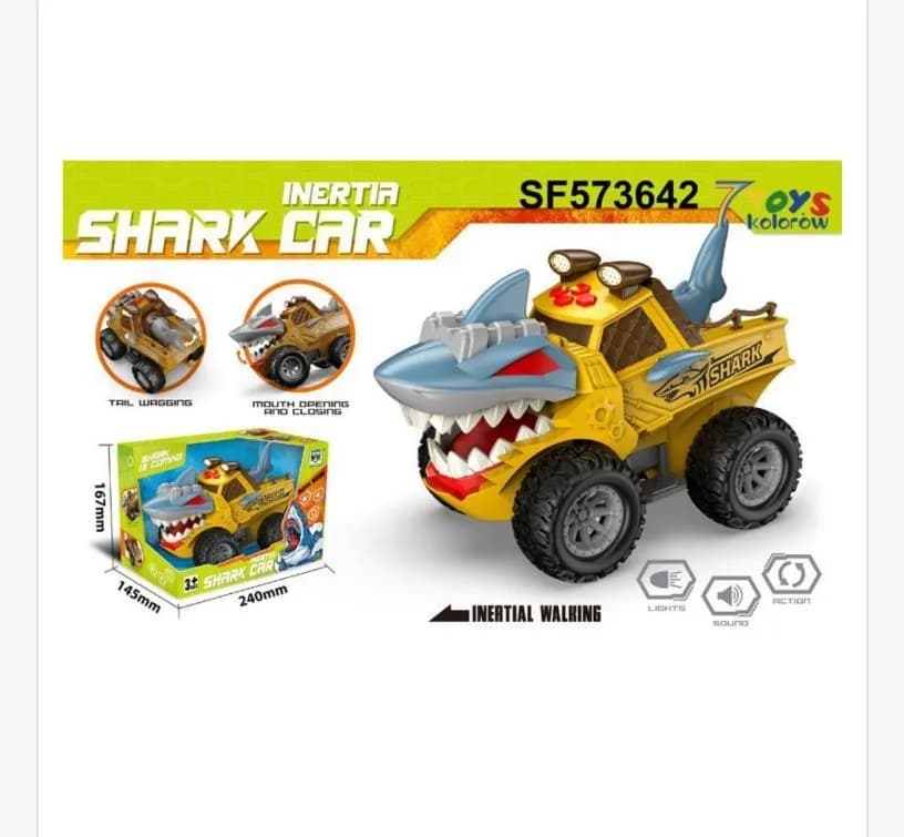 Samochod Zabawki Shark Car