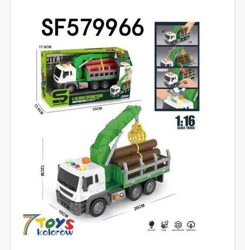 Zabawki Pojazd Budowlany