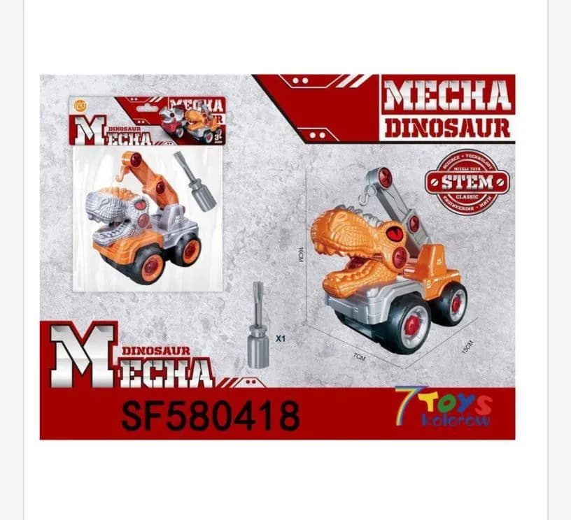 Samochod Dinosaur do Demontazu