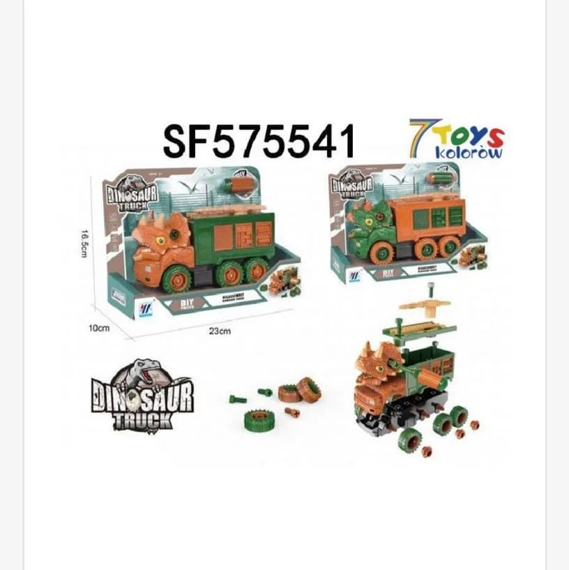 Zabawki Woż Strażacki Dinosaur