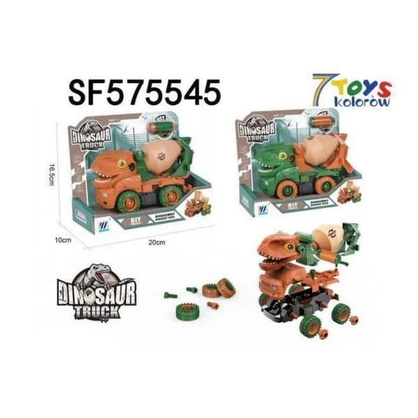 Zabawki Pojazd Inżynieryjny Dinosaur
