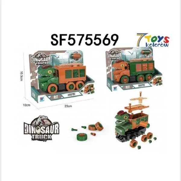 Zabawki Woż Strażacki Dinosaur