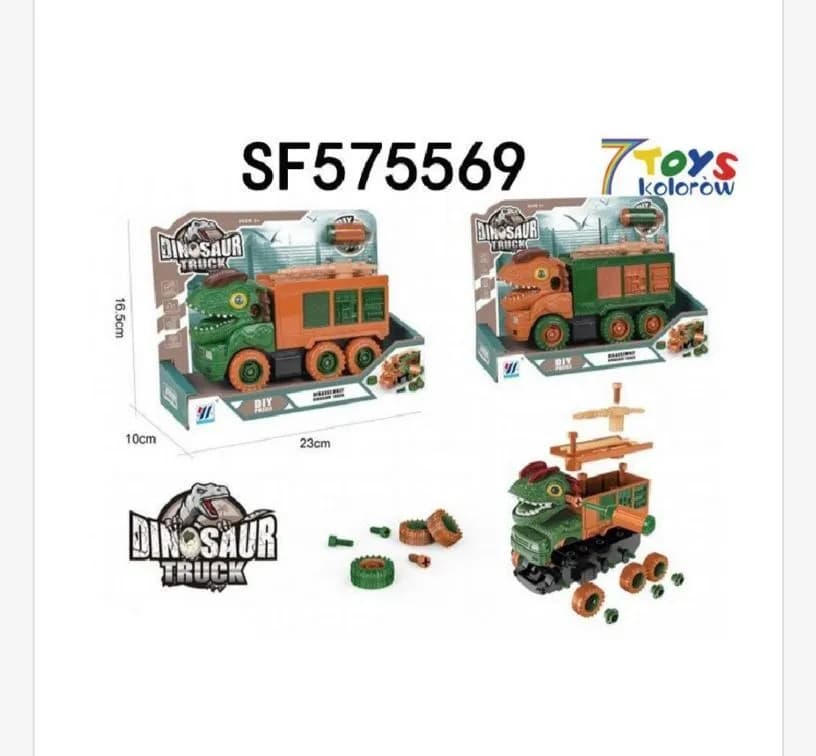 Zabawki Woż Strażacki Dinosaur