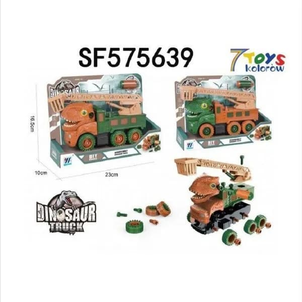 Zabawki Woż Strażacki Dinosaur