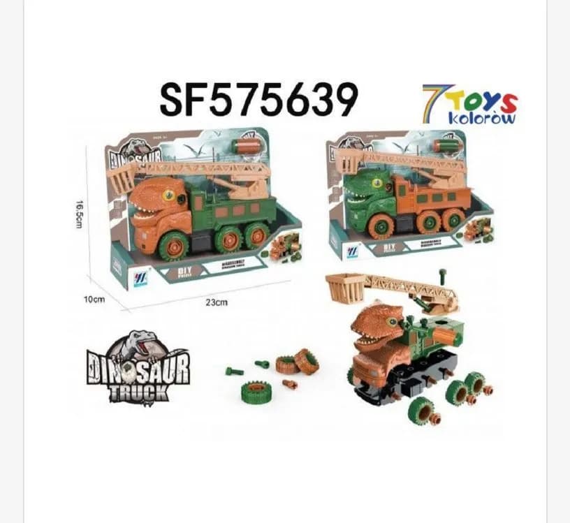 Zabawki Woż Strażacki Dinosaur