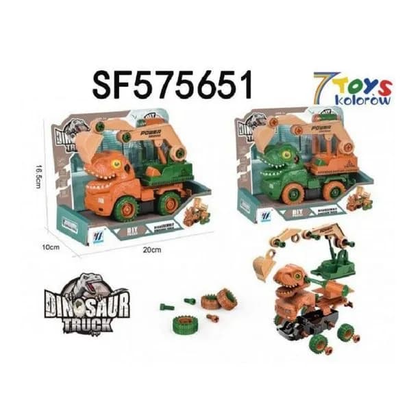 Zabawki Woż Strażacki Dinosaur