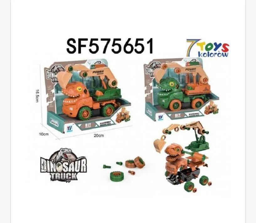 Zabawki Woż Strażacki Dinosaur