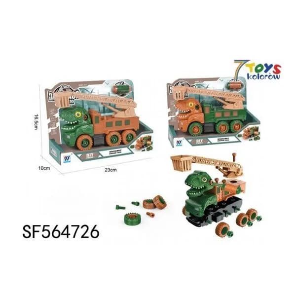 Zabawki Woż Strażacki Dinosaur