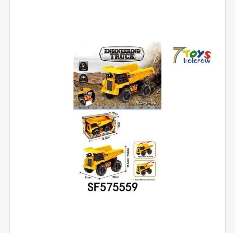 Zabawki Engineering Truck