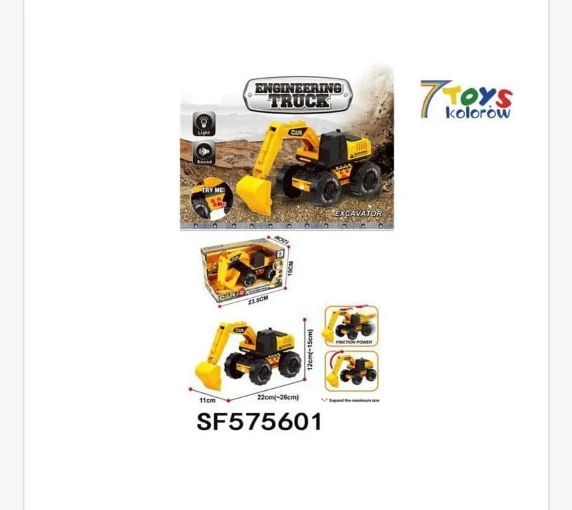 Zabawki Engineering Truck