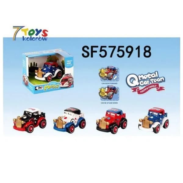 Zabawki Samochod Metal Cartoon