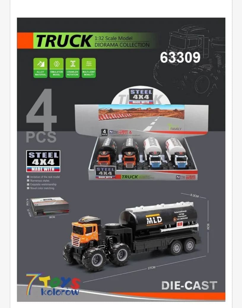 Zabawki Samochod Die Cast Truck