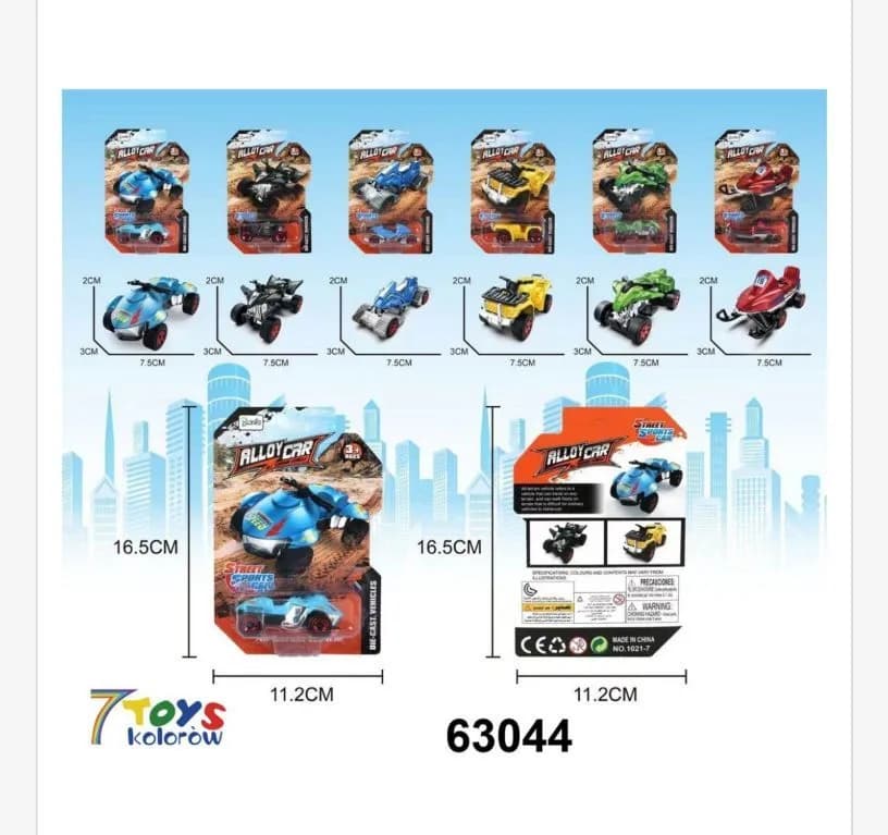 Zabawki Alloy Car