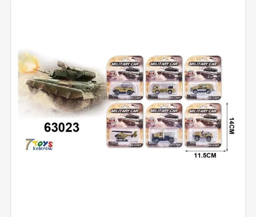 Zabawki Samochod Military Car