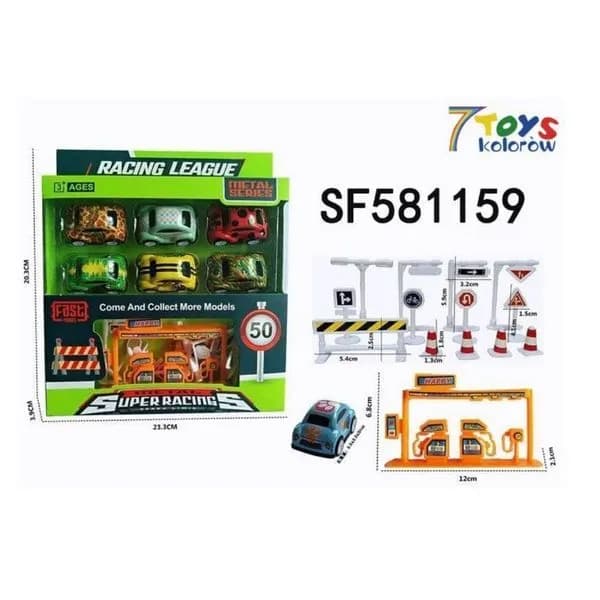 Zestaw Samochod Metal Racing League