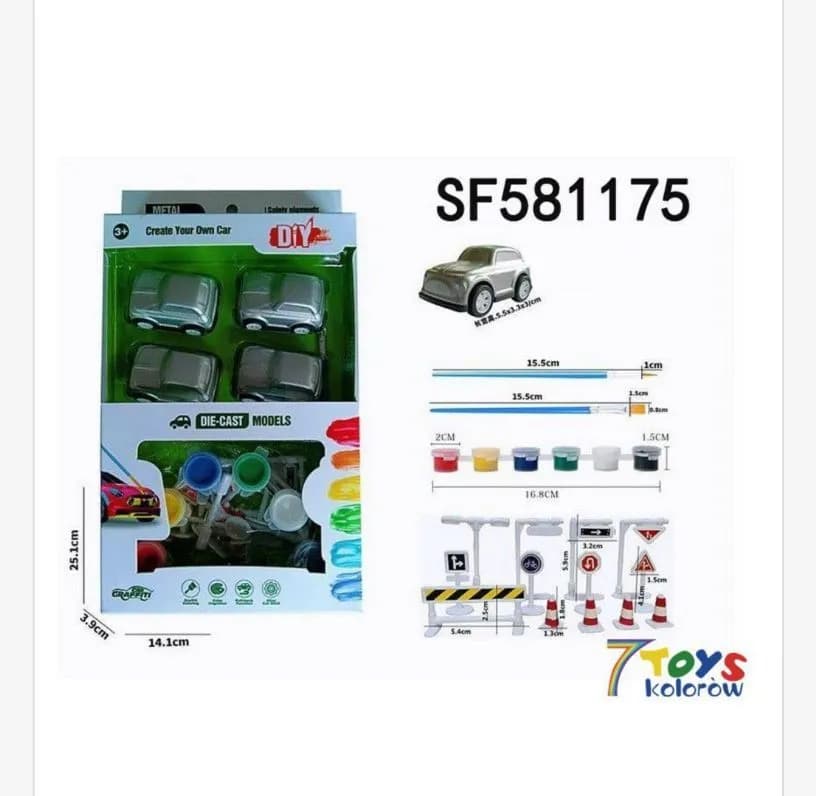 Zabawki Samochod Die Cast Metal