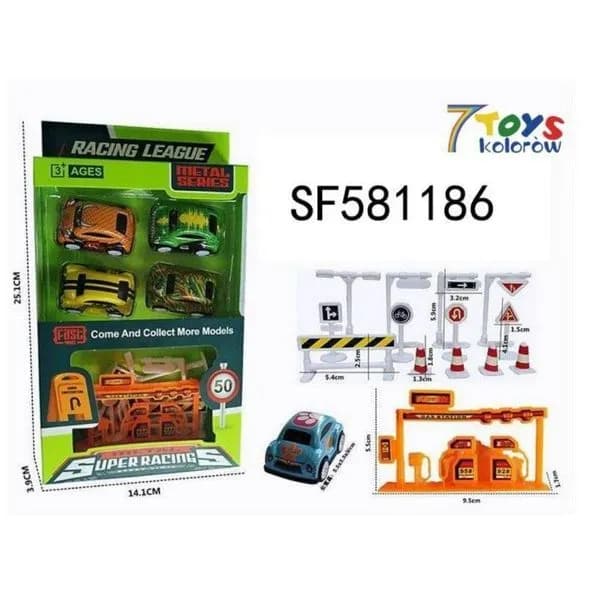 Zestaw Samochod Racing League