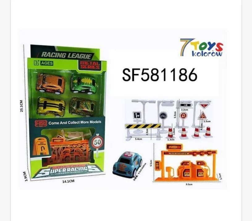 Zestaw Samochod Racing League