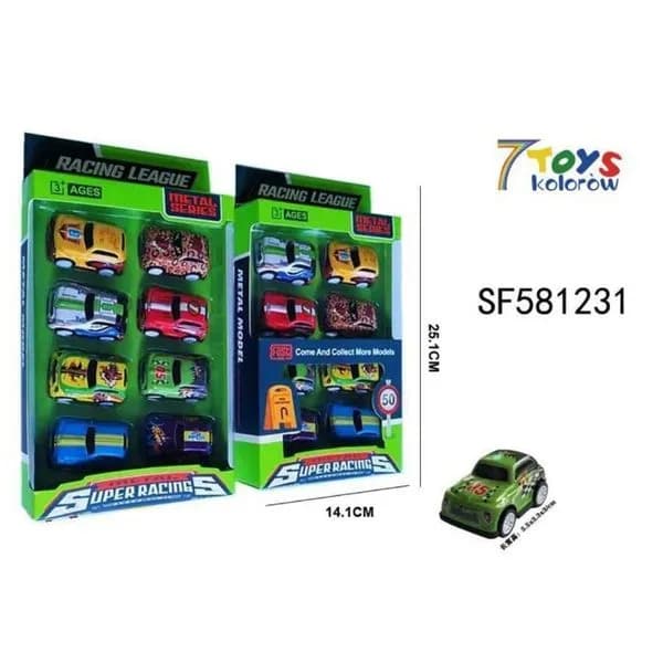 Zestaw Zabawki Samochod Racing League