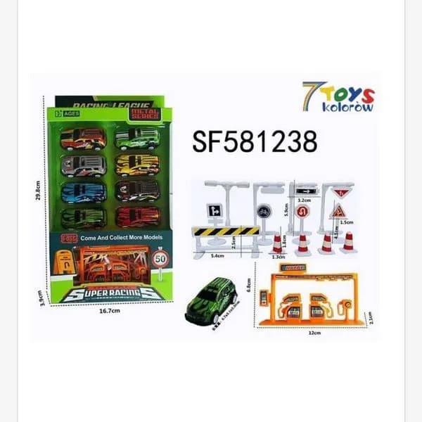 Zestaw Zabawki Samochod Racing League