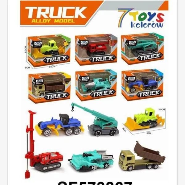 Zabawki Truck Alloy Model