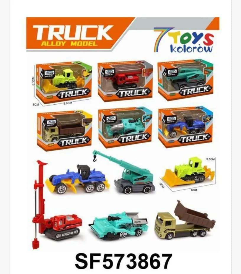 Zabawki Truck Alloy Model