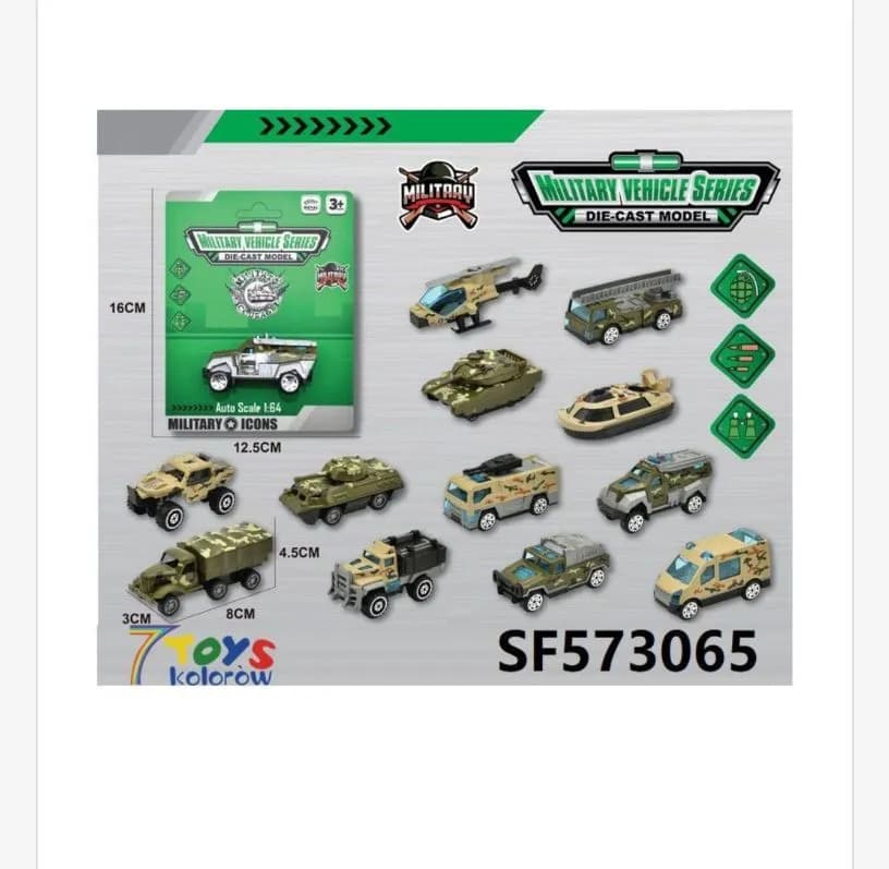 Zabawki Samochod Military Vehicle Series