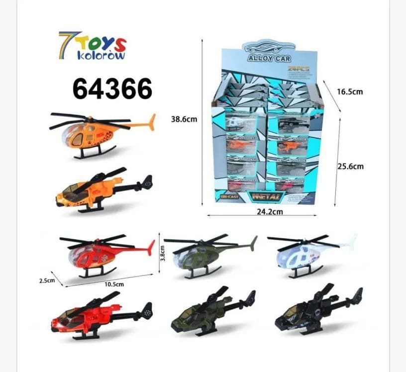 Zabawki Samoloty Metal