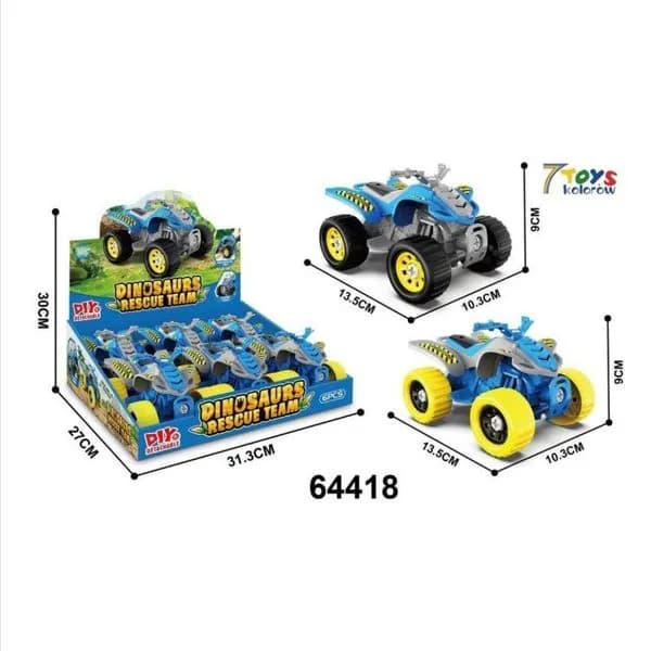 Zabawkk Samochod Dinosaur Rescue Team