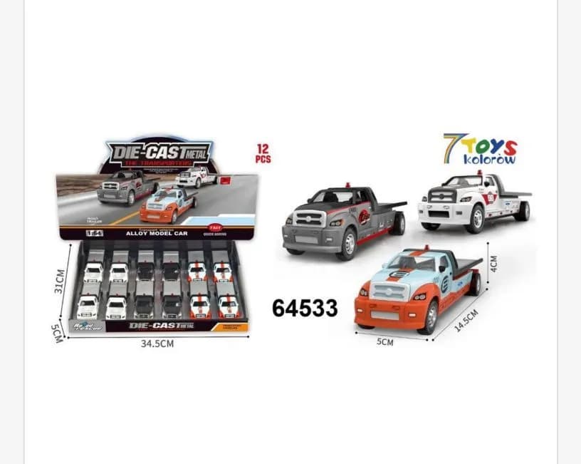 Zabawki Samochod Die Cast Metal