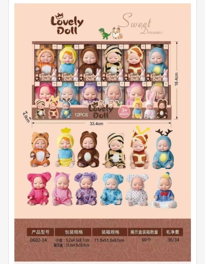 Zabawki Lalka Baby Doll