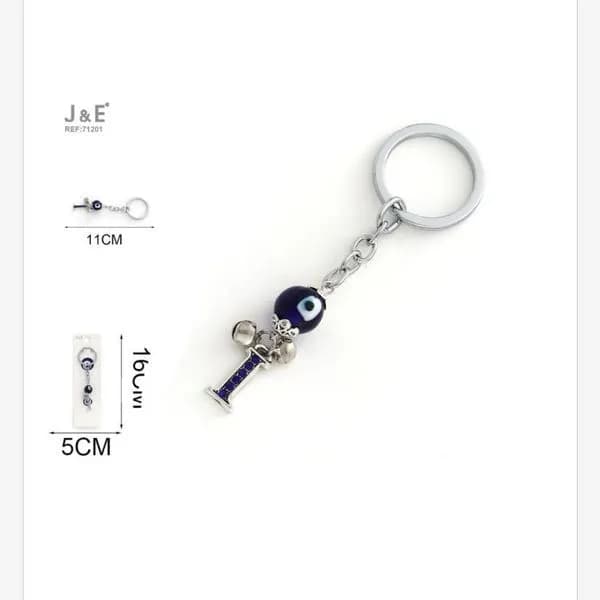 Brelok z Nazar i literą 1 J&E 11cm