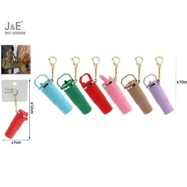 Brelok do kluczy J&E REF: J&E 983098, 10cm, 6 kolorów