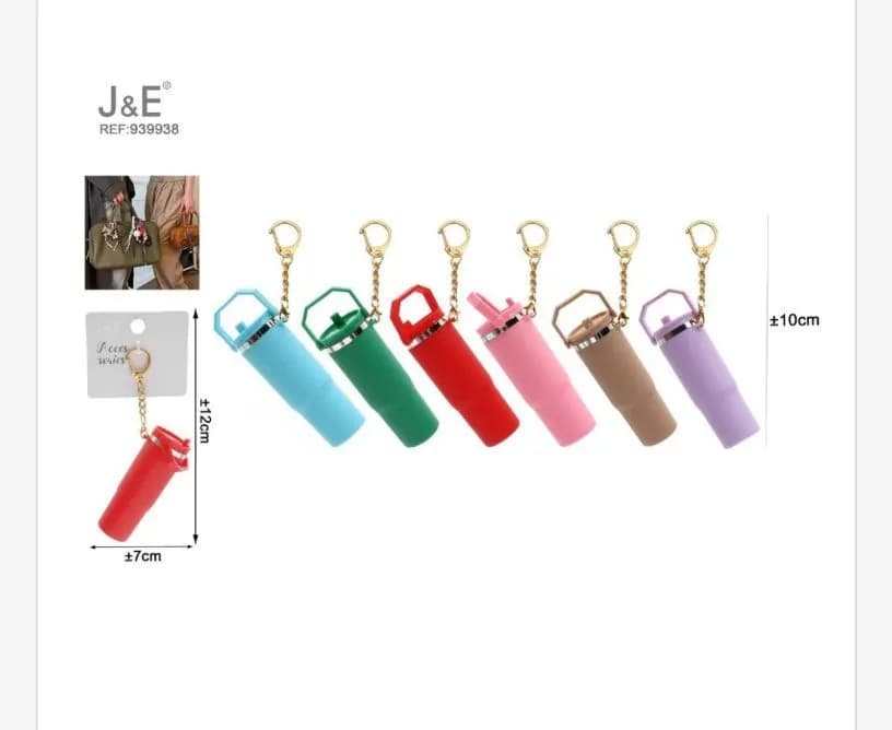 Brelok do kluczy J&E REF: J&E 983098, 10cm, 6 kolorów