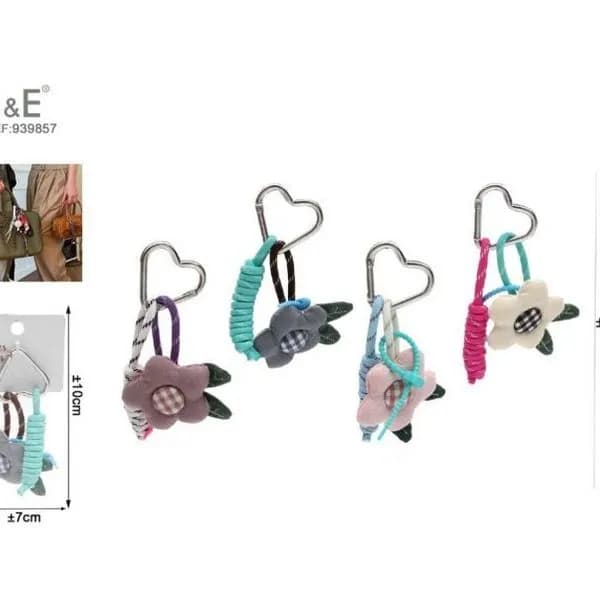 Brelok do kluczy z pluszową muchomorową zabawką 10cm