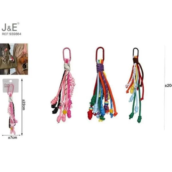 Brelok do kluczy J&E REF 98964 20cm kolorowy