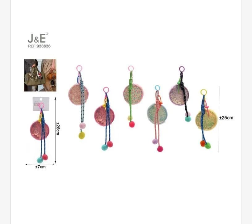 Brelok do kluczy J&E REF J&E 386, 7 cm