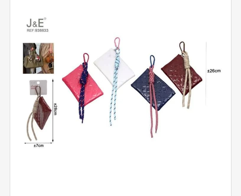 Brelok Do Kluczy J&E REF:PE-98363 12cm/7cm